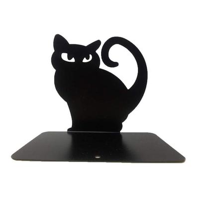 BOE005 Sugar Cute Vivid Lovely Persian Cat Nonskid Thickening Iron Metal Bookends Book Organizer