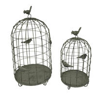MPS007 Rainbowerie Metal Birdcage In Classic Design For Living Room and Garden Zone